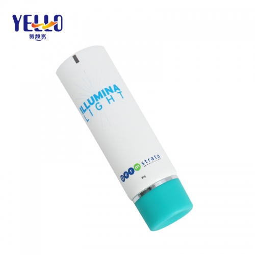 Plastic Squeeze Tubes For Cosmetics Custom Color Capacity Yello Packaging