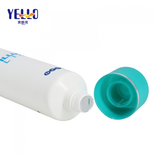 Plastic Squeeze Tubes For Cosmetics Custom Color Capacity Yello Packaging