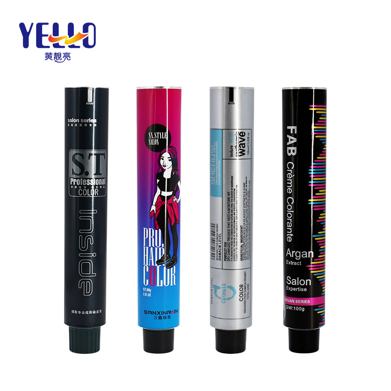 Aluminum Squeeze Tube Cosmetic Packaging Lotion Tubes For Cosmetics